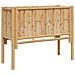 Letto rialzato da giardino Marrone 90 x 35 x 70 cm Bambù - Foto miniatura 1