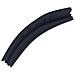 Cuscinetto Di Ricambio Per Archetto Compatibile Con Cuffie Sony Wh-ch710n/ch720n - Pelle Proteica Black - Foto miniatura 4