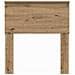 Testiera Rovere artigianale 75 cm Legno multistrato - Foto miniatura 4