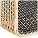 Lanterna In Rattan E Metallo Con Vetro, 24,5x19x28/31,5/41,5h Cm - Foto miniatura 6