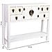 Credenza In Legno Con 6 Cassetti E 2 Porte 95x24x79h Cm - Foto miniatura 3