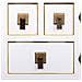 Credenza In Legno Con 6 Cassetti E 2 Porte 95x24x79h Cm - Foto miniatura 8
