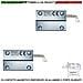 Interruttori Magnetici Corrazzati In Alluminio 2 Pezzi Con Fori Di Fissaggio Per Porte Ferro Sensore Allarme Reed Nc S - Foto miniatura 1