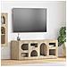 Mobile TV Rovere Sonoma 100 x 35 x 40 cm Legno multistrato - Foto miniatura 2