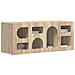 Mobile TV Rovere Sonoma 100 x 35 x 40 cm Legno multistrato - Foto miniatura 3
