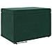 Pouf Verde Scuro 61 x 41 x 40 cm Velluto e Legno Ingegnerizzato - Foto miniatura 1
