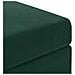 Pouf Verde Scuro 61 x 41 x 40 cm Velluto e Legno Ingegnerizzato - Foto miniatura 6