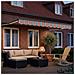 Tenda retrattile manuale con LED Blu e Arancione 3 x 2,5 m - Foto miniatura 3