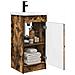 Mobile da bagno con lavabo Rovere Fumo 42 x 40 x 84,5 cm - Foto miniatura 2