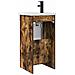 Mobile da bagno con lavabo Rovere Fumo 42 x 40 x 84,5 cm - Foto miniatura 5