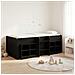 Struttura Letto Loft con Mobile 3 pz Nero Legno multistrato - Foto miniatura 2