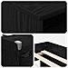Struttura Letto Loft con Mobile 3 pz Nero Legno multistrato - Foto miniatura 6
