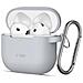 Coperchio In Silicone Con Gancio Per Airpods 4"" - Grigio - Foto miniatura 6