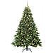 Albero di Natale artificiale con 300 LED Verde 210 cm PE e PVC - Foto miniatura 3