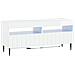 Mobile TV LED Bianco Lucido Legno ingegnerizzato - Foto miniatura 1