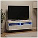 Mobile TV LED Bianco Lucido Legno ingegnerizzato - Foto miniatura 2