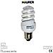 Lampadina fluorescente luce calda 2700K E27 W15 V230 5Pz - Foto miniatura 2