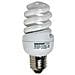 Lampadina fluorescente luce calda 2700K E27 W15 V230 5Pz - Foto miniatura 1