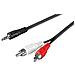 CAVO AUDIO STEREO PER MP3, iPod, SMARTPHONE 1x3.5mm / 2xRCA 3.0m - Foto miniatura 1