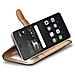 Custodia Wally in Similpelle per Huawei P9 Lite - Colore Nero - Foto miniatura 2