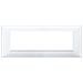 Placca 7 Moduli Bianco Plana 14657.01 - Foto miniatura 1
