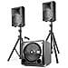 Sistema Casse Acustiche Amplificato Bass-boom Art. 170102 - Foto miniatura 4