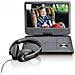 Lettore DVD Portatile DVP-1010 Schermo 10" 1024 x 600 Pixel Nero con Telecomando e Cuffie - Foto miniatura 2