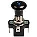 Interruttore Tira / spingi Led Blu 12/24v Max 20a - Foto miniatura 1
