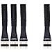 Y-cable Rgbw 5pol To 3x 5pol 60cm Incl. Connector - Black - Foto miniatura 2