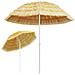 Ombrellone Da Spiaggia 240cm In Stile Hawaiano - Foto miniatura 3