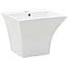 Lavabo A Parete In Ceramica Bianco 500x450x410 Mm - Foto miniatura 2
