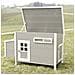 Pollaio ECO Barney in Plastica 137x73x83 cm Grigio e Bianco - Foto miniatura 3