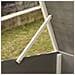 Pollaio ECO Barney in Plastica 137x73x83 cm Grigio e Bianco - Foto miniatura 7