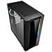 Case Elite Shark CA200G Midi Tower ATX / CEB / EATX / EEB / Micro-ATX / Mini-ITX 2 Porte USB 3.0 Colore Nero (Finestrato)  - Foto miniatura 2