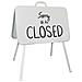 Dominic - Cartello Open Close In Acciaio - Foto miniatura 2