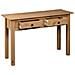 Tavolo Consolle 110x40x72 cm Legno Massello Pino Panama Range - Foto miniatura 6