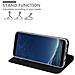 Custodia Compatibile Con Samsung Galaxy S8 In Classy Nero - Coperchio Protettiva Con Chiusura Magnetica, Funzione Stand E Tasca Per Le Carte - Foto miniatura 8