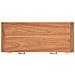 Scrivania con 2 Cassetti 100x40x75 cm in Legno di Teak - Foto miniatura 2