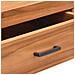 Scrivania con 2 Cassetti 100x40x75 cm in Legno di Teak - Foto miniatura 4