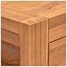Scrivania con 2 Cassetti 100x40x75 cm in Legno di Teak - Foto miniatura 7