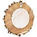 Specchio Da Parete 40 Cm In Legno Di Teak Rotondo - Foto miniatura 2