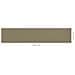 Paravento Da Balcone Grigio Talpa 120x600 Cm In Hdpe - Foto miniatura 5