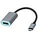 Metal C31METALDP60HZ USB-C 3.1 Display Port Grigio, Turchese cavo di interfaccia e adattatore - Foto miniatura 2