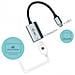 Metal C31METALDP60HZ USB-C 3.1 Display Port Grigio, Turchese cavo di interfaccia e adattatore - Foto miniatura 3