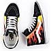 Scarpe Sk8-hi Reissue Flame Taglia 42 Codice Vn0a2xsbphn Nero - Foto miniatura 3