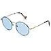 We0254 Occhiali Da Sole, Gold / blue, 49 Donna - Foto miniatura 1