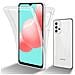 Custodia Compatibile Con Samsung Galaxy A32 4g In Transparente - 360° Full Body Copertura Protettiva - Protezione Anteriore E Posteriore, Protezione A Tutto Tondo Con Protezione Del Display - Foto miniatura 1