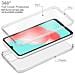 Custodia Compatibile Con Samsung Galaxy A32 4g In Transparente - 360° Full Body Copertura Protettiva - Protezione Anteriore E Posteriore, Protezione A Tutto Tondo Con Protezione Del Display - Foto miniatura 3