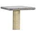 Albero per Gatti con Tiragraffi in Sisal Grigio Chiaro 118,5 cm - Foto miniatura 6