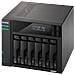 tor Lockerstor 6 Nas Chassis Desktop Celeron N5105 2ghz Ram 8gb-6 Bay Hdd /ssd 2.5"" / 3.5"" /m. 2 Lan 100/1000/2500 Mbps Black - Foto miniatura 4